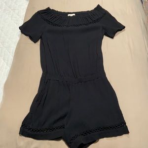 Ella Moss Black Romper
